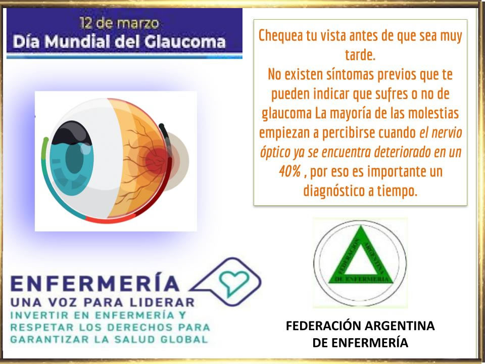 Día mundial del glaucoma Día mundial del glaucoma