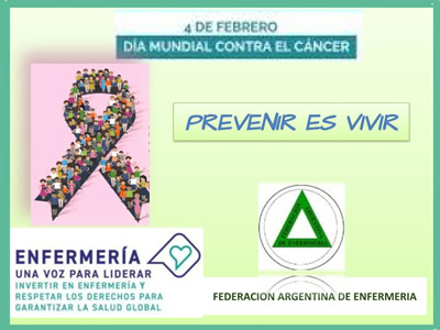 DIA MUNDIAL CONTRA EL CANCER