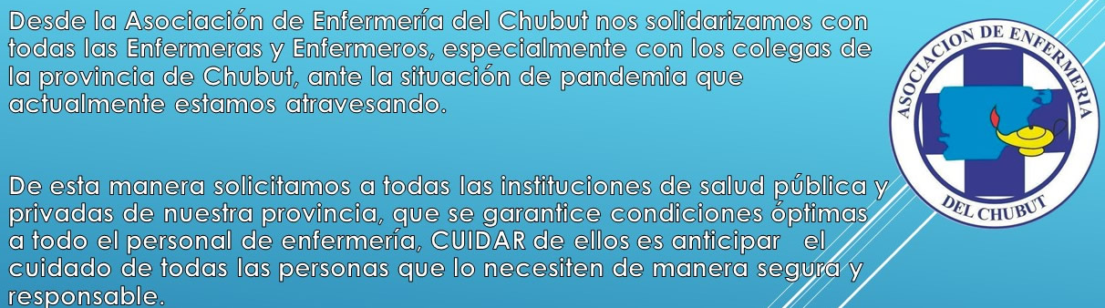 DECLARACION DE CHUBUT DECLARACION DE CHUBUT