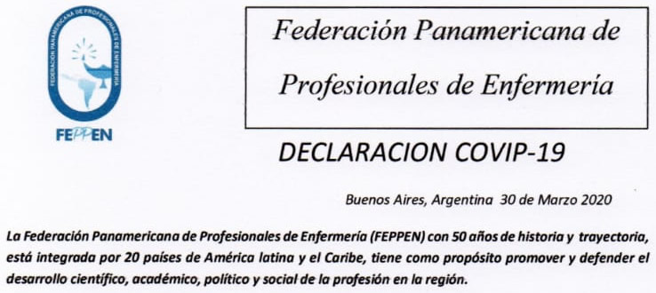 DECLARACION COVIP-19 DECLARACION COVIP-19