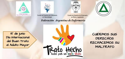 DIA INTERNACIONAL DEL BUEN TRATO AL ADULTO MAYOR DIA INTERNACIONAL DEL BUEN TRATO AL ADULTO MAYOR