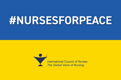 Campaña del CIE en solidaridad de enfermeras de Ucrania