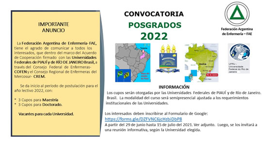 Posgrados 2022 Posgrados 2022